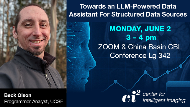 Event Beck Olson speaker: Towards an LLM-Powered Data  Assistant For Structured Data Sources
