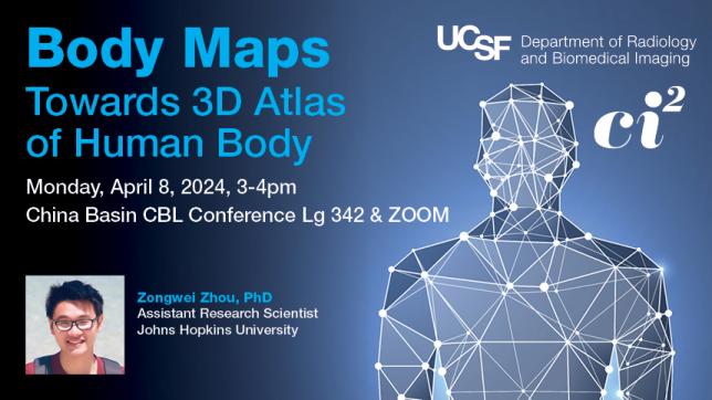 Body Maps Towards 3D Atlas of Human Body on Monday, April 8th, 2024 at 3-4pm